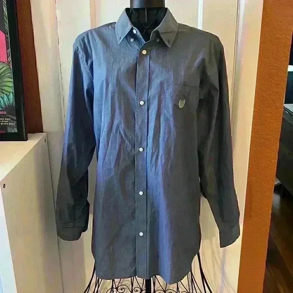Chaps Chambray Shirt-Sz XL - Picture 1 of 4